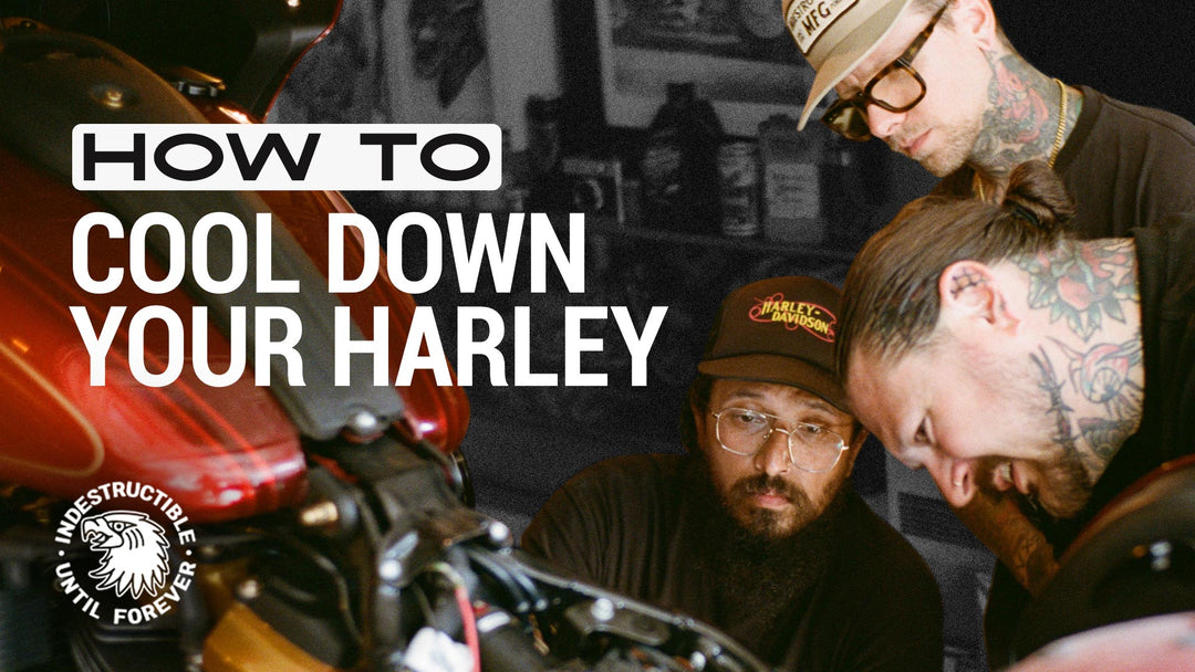 How To Cool Down Your Harley Davidson | Ultra Cool Oil Cooler Install