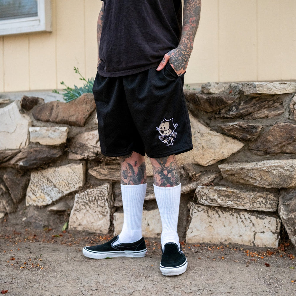 Dependable Mesh Shorts