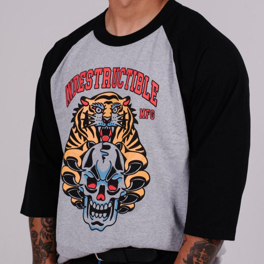 Team Tiger Raglan Tee - Indestructible MFG