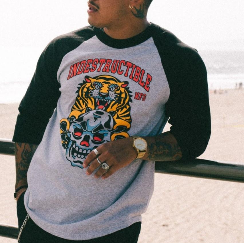 Team Tiger Raglan Tee - Indestructible MFG