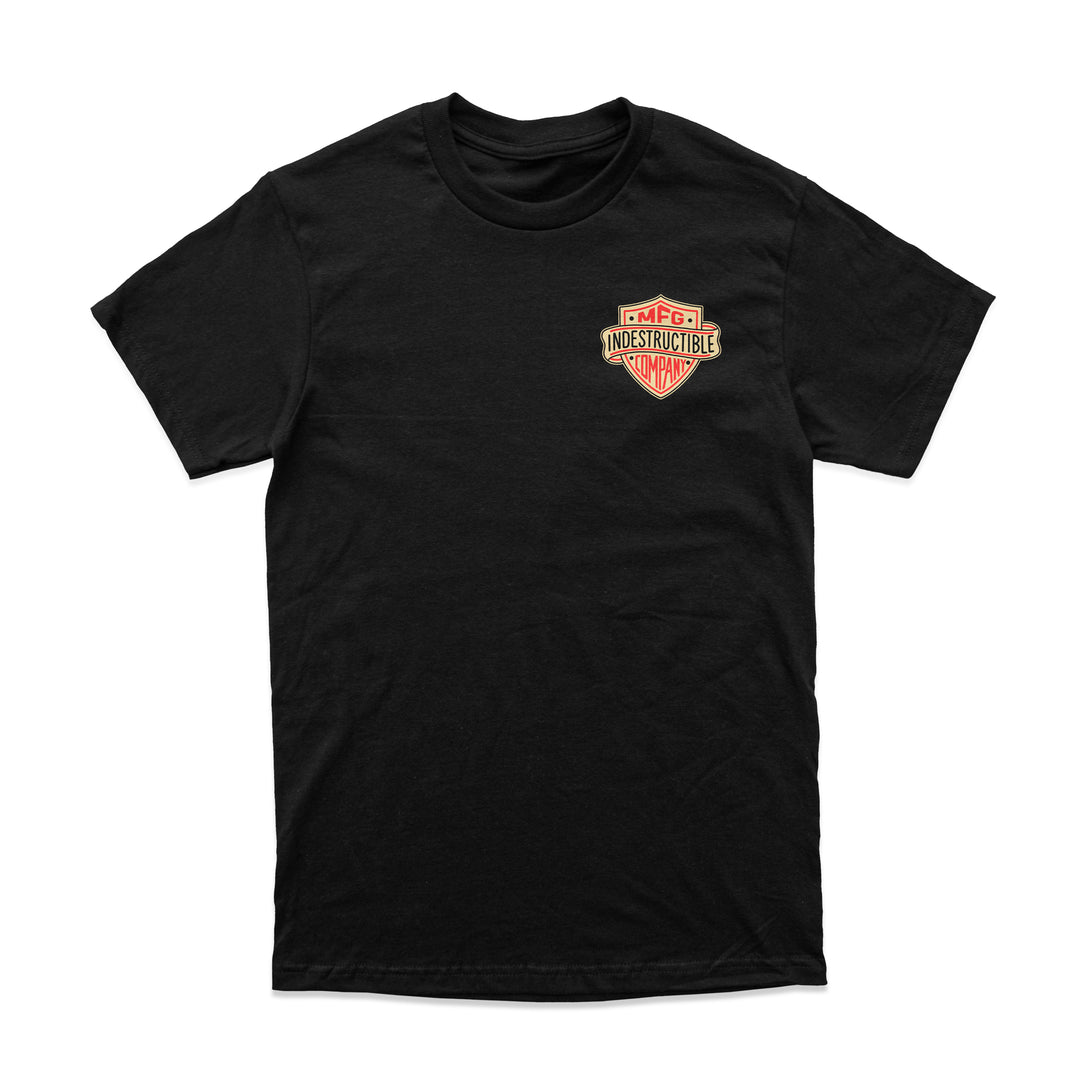 Banner &amp; Shield Tee - Indestructible MFG